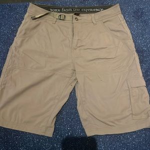 Prana stretch hiking / biking shorts 32”